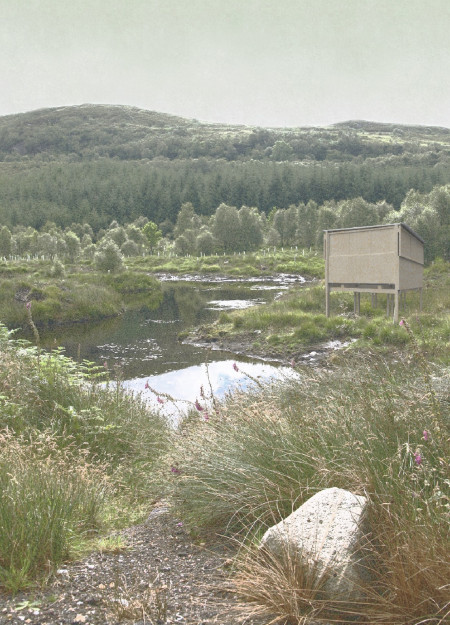 Expanding Cabin with Rotating Walls for Bikers' Rest