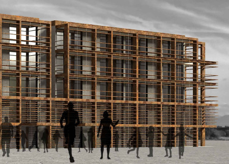 Vertical Garden Living with Co-Operative Housing for Young Creatives