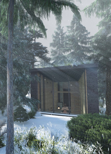 Potato Power and Firewood Heating in a Mindful Retreat