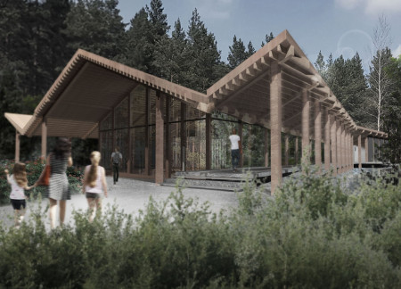 Wooden Structures Embracing Bog Landscapes with Sustainable Solutions