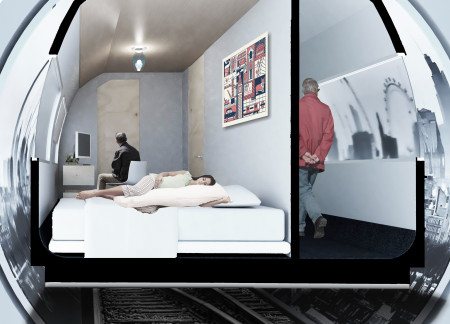 Affordable Living Interwoven with Underground Transit Spaces