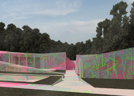 Pathway-Driven Visitor Center Embracing Bog Ecosystems