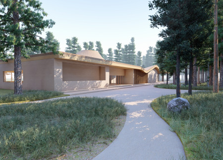 Natural Light and Flowing Spaces in a Harmonious Design