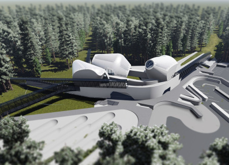 Elevated Visitor Experience Through Adaptive Circulation Tunnels in Natural Setting