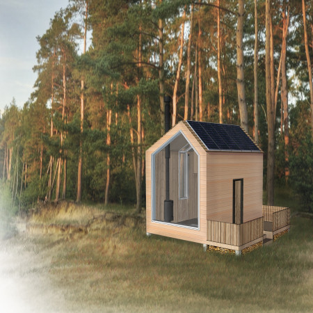 Transitioning Sound: Timber Facades and Natural Elements in a Calming Space