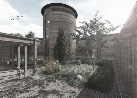 A Forest-Integrated Writing Residence Embracing Nature in Latvia