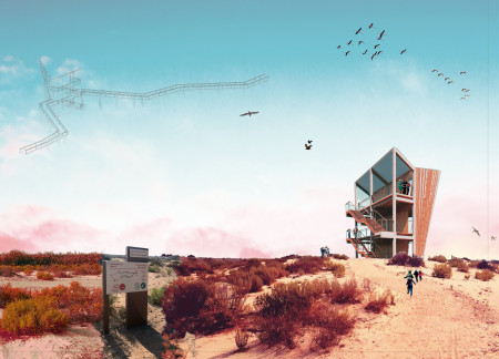 Vertical Enclosures and Prefabricated Concrete in Biodiversity Observation Design