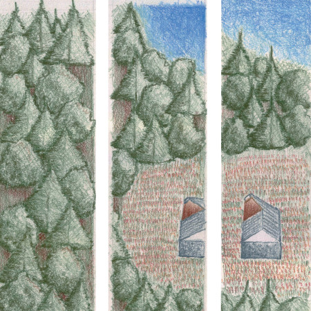 Stone Barn and Latvian Wood Blend in a Tranquil Tea Workshop Setting