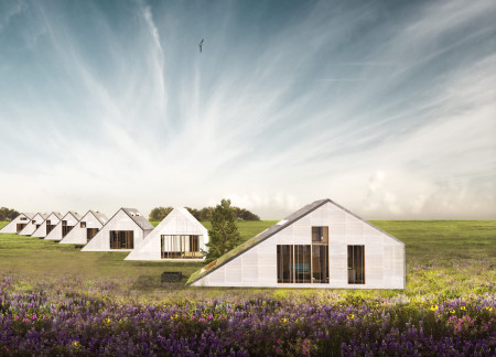 A Nature-Oriented Housing Cluster for Collective Gatherings