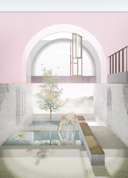 A Psychological Wellness Retreat with Local Granite and Composite Tiles