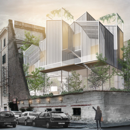 Adaptable Residential Spaces Encouraging Community Through Prefabricated Elements