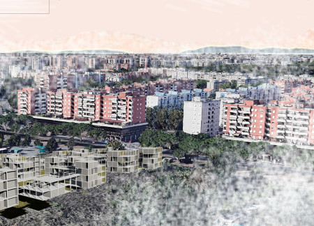 Reflective Steel Fa&ccedil;ade in a Community-Driven Residential Complex