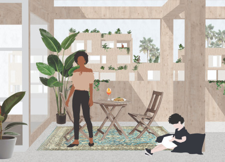 Reimagining Community Spaces with Terraces and Balconies for Sustainable Urban Living