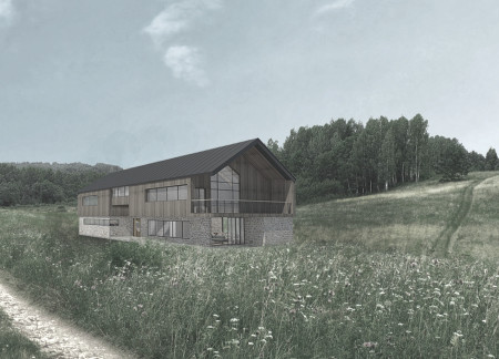 Terrace Retreat Emphasizing Connectivity with Nature Through Private Spaces