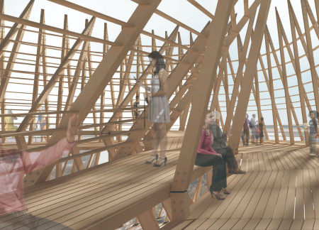 Galvanized Frames Enhancing Observation Amidst Wetland Camouflage