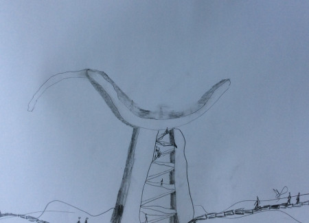 Elevated Platforms of Floating Concrete Enhancing Wildlife Observation