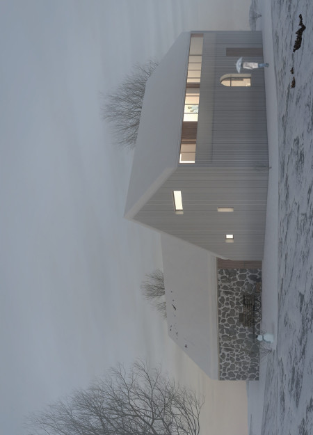 Herb Lab Integration with Wooden Walls in Ecotourism Guest House