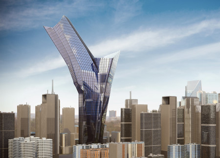 Verticality and Community Hubs in a Dynamic Urban Landscape