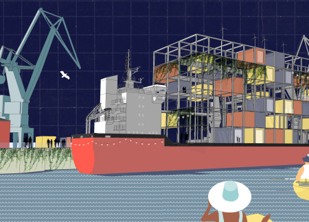 A Modular Housing Skyscraper for Digital Nomads