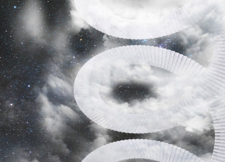 Fluid Spiral Forms Crafted in Translucent Acrylic and Natural Wood Elements for Community Engagement