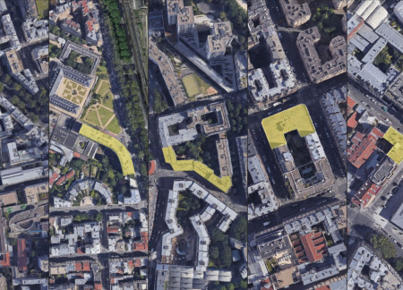 Rooftop Vegetable Gardens and Community Spaces with Steel Framework