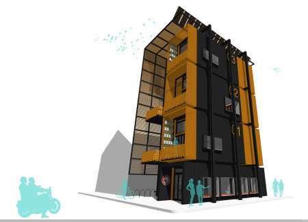 Vertical Integration with Urban Farming in Compact Living Environments