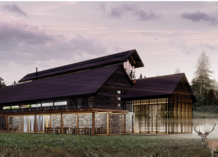 Stone Retreat with East-Facing Windows for Tea-Making Experience