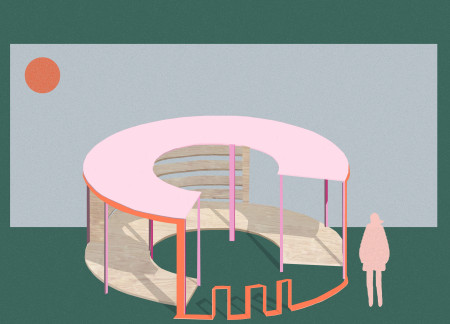 Plexiglass Walls and Steel Structure Create Inviting Reading Spaces