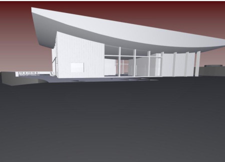 Wood Cladding and Green Roofs Enhancing Community Connection by the Lake