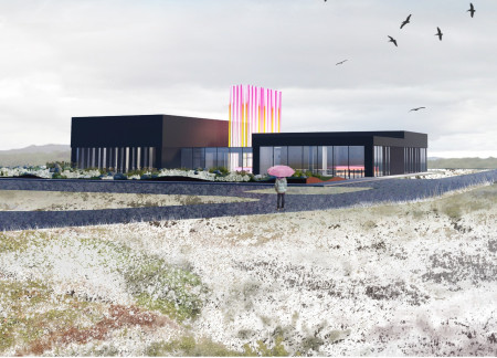 Volcanic Stone Panels and Flexible Interiors Shaping Community Engagement