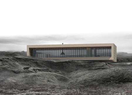 A Cliffside Visitor Center with Expansive Viewing Terraces