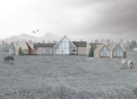 Volcanic Stone Retreat with Thermal Bath and Panoramic Views