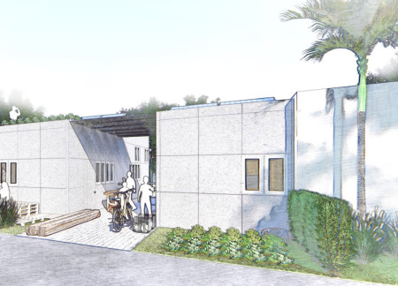 Honeycomb Composite Panels Integrated Within a Modular Framework for Flexible Tropical Living