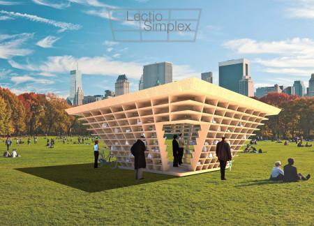 Atrium-Covered Timber Structure Promoting Community Interaction