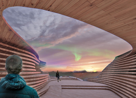 Exploring Cave-Like Niches in a Fluid Form Guest House