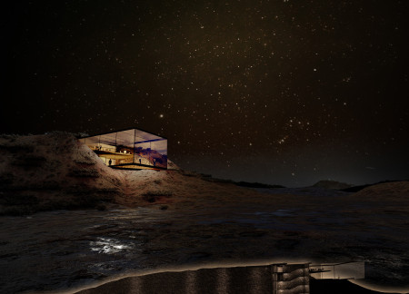 Magma-Inspired Visitor Center Integrating Troll Folklore and Geological Context