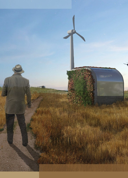 Drone-Integrated Living Spaces with Grey Water Systems