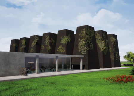 Volcanic Rock Spines Elevate Museum Experience in Iceland's Unique Landscape