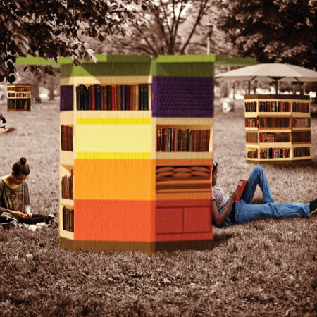 Color-Coded Modular Units Featuring Renewable Energy and Community Amenities