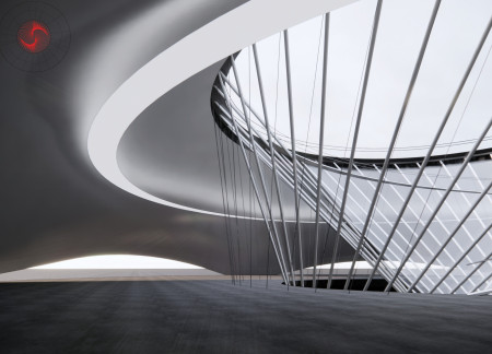 Circular Holography Amidst Volcanic Landscapes