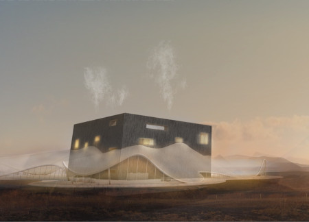 Geothermal Visitor Center Crafted with Etfe Film and Volcanic Context