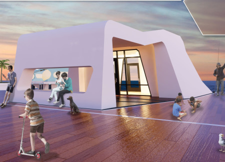 Reclaimed Materials and Community-Centric Living in Compact Microhomes