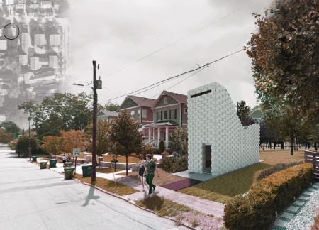 Recycled Plastic Walls and Terracotta Units in a Sustainable Modular Home