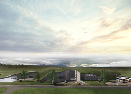 Framing Nature Through Volcanic Masses and Water Spaces