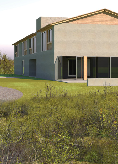 In-Situ Concrete Structure Embracing Privacy and Community in Icelandic Landscape