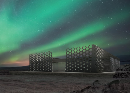 Volcanic Crater Views and Hot Tubs in Ecologically Sensitive Design