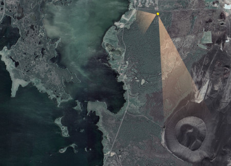 Volcanic Cone Form with Glass Fa&ccedil;ades and Rainwater Harvesting in a Multispace Visitor Center