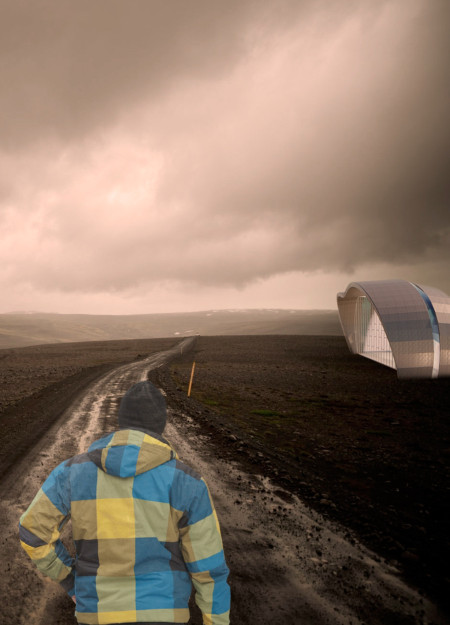Natural Light and Metal Cladding in a Flexible Exhibition Space