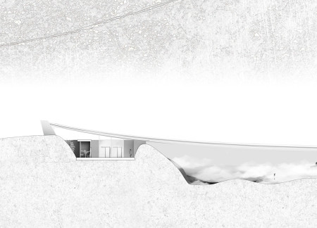 An Excavated Museum with ETFE Facades for Cultural Exhibitions