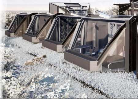 Underground Tensioned Structure Enhances Community Engagement Amid M&yacute;vatn Landscape